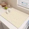 Tapete Drenante para Fregadero Transfronterizo Tapete Drenante de Barro Diatómico para Restaurante Tapete Absorbente para Encimera de Mesa de Comedor Estilo Japonés Manteles Individuales Aislantes Venta al por Mayor