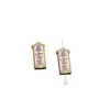 Colgante de aleación estilo antiguo Accesorios para joyería DIY Colgante con texto estilo chino Accesorios para cadena de teléfono Llavero
