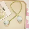 Ins Tecido Tulipa de duas cabeças Flor Acessórios decorativos Saia Roupas Mochila escolar Acessórios pingentes artesanais DIY