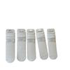 25 Calcetines de Primavera y Verano para Mujer Songmu Blancos de Malla Sin Costuras Calcetines Finos Versátiles Transpirables Estilo Coreano Calcetines de Algodón de Rizo para Mujer