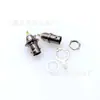 Vendas Diretas da Fábrica BNC-50KY Conector Coaxial de 50 Ohm BNC Fêmea Junta de Solda Equipamento de Monitoramento