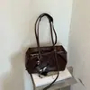A nova bolsa tote de grande capacidade de Shuai Mi, uma bolsa de ombro casual e estilosa, uma bolsa de axila moderna e fashion