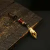 Chaveiro de garra de caranguejo em liga dourada para homens e mulheres, pingente para bolsa de chave de carro, ornamento artesanal, pequeno presente