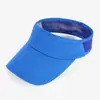 Nuevo Sombrero Visera para Adultos Primavera/Verano, Sombrero de Sol de Color Sólido para Ciclismo y Senderismo al Aire Libre, Sombrero de Moda y Versátil para Hombres y Mujeres, 9 Colores