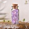 Fábrica de Cristal Donghai atacado cristal branco natural ametista pedra bruta polida 7-9mm cascalho Pedra de desmagnetização