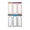 Anotações Adesivas Dia Lindo Série Borda de Bolso Mini Borda Diário Base para Decoração DIY 40 Folhas em 6 Designs
