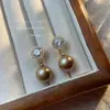 Pendientes Colgantes de Nueva Tendencia Populares Transfronterizos Diseño Simple de Alta Gama Pendientes Clásicos Pendientes Versátiles Elegantes Literarios