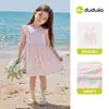[Obtén 3 Yuan de Descuento por Cada 2 Faldas Compradas] Colección Dudu de Vestidos para Niñas, Vestidos de Verano para Niñas, Ropa Infantil