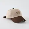 Gorra transfronteriza BOSTON con letras, gorra de bebé súper linda para niños y niñas de 1 a 3 años, gorra de béisbol infantil, tendencia de comercio exterior