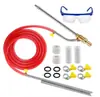 Caminhão de Limpeza de Alta Pressão Transfronteiriço Pistola de Água Conector Rápido 1/4 Bico de Cinco Cores Pistola de Spray Multifuncional Conjunto de Tubo de Saída M22