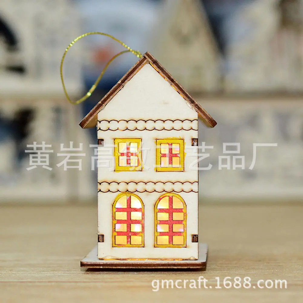 LED-Log-Cabin-Pendant-Creative