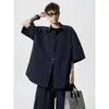 Conjunto de Camisa Masculina Estilo Hong Kong Verão 2026 Conjunto de Camisa de Manga Curta e Shorts Masculino Casual Moderno Versátil Conjunto de Duas Peças