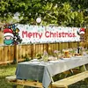 Banderas Navideñas Transfronterizas, Banderines, Decoraciones para Eventos Festivos, Telas para Colgar de Fondo, Banderines Coloridos para Atmósfera Interior, Fábrica Personalizada