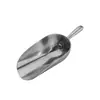 Pala para dulces de boca redonda de 220 mm de alta calidad de aluminio pala para hielo pala para harina pala para arroz pala para materia prima pala multiusos para hielo