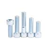Tornillos hexagonales galvanizados grado 12.9 de alta resistencia con cabeza cilíndrica y hexágono interior, tornillos de máquina de cabeza de copa Din912