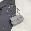 Bolso Cuadrado Pequeño Acolchado con Cadena Estilo Chanel para Mujer, Nuevo Modelo 2026, Bolso de Mano y Bolso de Hombro, Bolso Cruzado de Lujo Ligero Versátil y de Moda