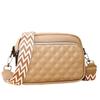Moda Transfronteriza Bolso de Cuero Genuino para Mujer 2026 Nuevo Primavera Versátil Piel de Vaca Capa Superior Bolso Cuadrado Pequeño con Textura Elegante y Correa para el Hombro