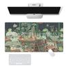 Mouse pad de borracha com textura de desenho de produto popular, mouse pad para jogos, mouse pad com trava de precisão