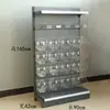 Estanterías para snacks estanterías de exhibición para supermercados tiendas de conveniencia cubos colgantes para frutas secas a granel vitrinas estanterías para alimentos de ocio a granel