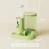 Conjunto Dispensador de Água e Comedouro Automático para Hamster, Tigela Gravitacional de Comida e Água para Pequenos Animais, Garrafa de Água Antivazamento, Design Estável Antiderrapante para Hamster Porquinho-da-Índia Pequenos Animais