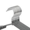 Percha Multifuncional de PVC Recubierto, Percha para Ropa sin Marcas, Antideslizante, Paquete de 10 Perchas Recubiertas, Percha para Ropa