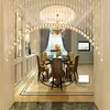 Cortina de cuentas de calabaza de cristal para puerta de dormitorio, Barra de soporte sin taladro para partición de entrada, Decoración de baño, Cortina colgante para baño de sala de estar