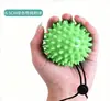 Bola de massagem, bola ouriço, bola para força de preensão, exercitador de mão e dedo, equipamento de treinamento de força para idosos, treinamento de reabilitação