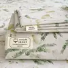 100% Algodón Puro Algodón Grueso Sábana Individual, Funda de Edredón Individual para Primavera/Verano, Funda de Almohada, Cubre Cama Engrosado, Juego de Tres Piezas, Sábana Ajustable 4