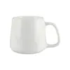 Taza Blanca de Color Puro Taza Blanca Venta al por Mayor Impresión Taza de Regalo Publicitaria Taza de Cerámica Simple para Hotel Impresión de Logo
