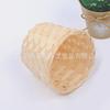 Mini cesta de bambu artesanal artesanato enfeites de mesa produtos de bambu armazenamento de embalagens cesta de bambu cesta de flores de plantio carnudo