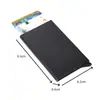Caja de Tarjetas de Crédito Automática Pop-Up de Aluminio, Impermeable, RFID, Antimanética, Antirrobo, Personalizada de Fábrica, Portatarjetas Ultradelgado de Aleación de Aluminio