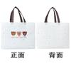 Tienda de ropa infantil con diseño de oso de dibujos animados, venta al por mayor, bolsa no tejida, bolsa de regalo, bolso de mano, bolsa de embalaje para llevar