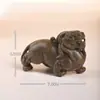 Figura de Gato de Sândalo Fofa Ornamento de Mesa Gato Curador Criativo Presente para Meninas no Festival Qixi