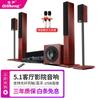 Qisheng D-16 Home Theater 5.1 Set Audio Combinação de Áudio Home Amplificador Subwoofer KTV Sala de Estar Elétrica