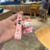 Llavero de Gato Kt Lindo de Dibujos Animados Colgante Exquisito de Muñeca para Pareja Colgante de Coche Máquina de Garra Regalo Venta al por Mayor