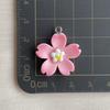 Pingente de resina estrela de cinco pontas flor de amor acessórios pingente DIY colar joias transfronteiriças para crianças olhos de ovelha