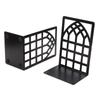 Livro de Design de Portas e Janelas Estilo Europeu Suporte para Livros Tela de Corte de Metal Criativa Estante de Livros Janela Falsa Ornamentos Vazados Decorações