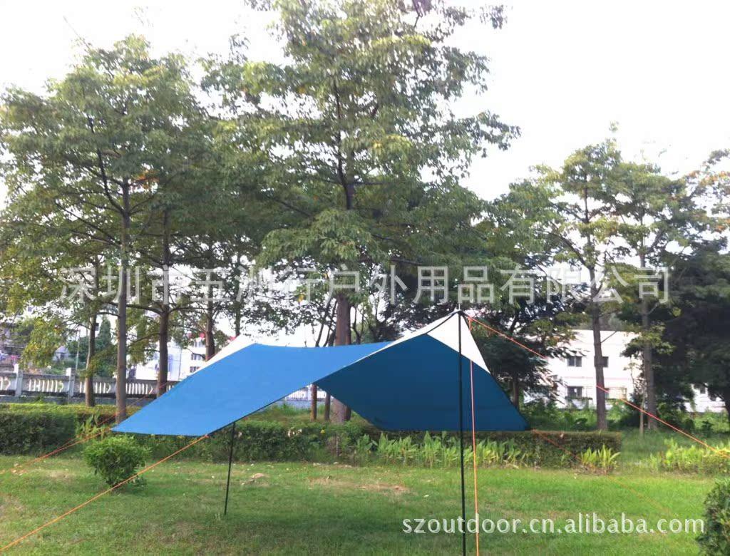 五洲风情野营4X4米遮阳天幕