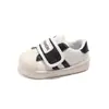 Zapatos de Lona para Niñas 2025 Primavera Nuevos Moda Coreana Zapatos Casuales Zapatos para Bebé Niño Suela Suave Antipatadas Zapatos para Caminar Modernos