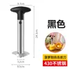 Pelador de piña totalmente automático, Extractor de ojos giratorio, Cuchillo pelador de acero inoxidable para el hogar