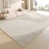 Alfombra sencilla transfronteriza de Amazon para sala de estar, alfombra resistente a la suciedad y al desgaste, alfombra y tapete de área grande de cobertura total para dormitorio, disponible para dropshipping