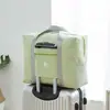 Etiqueta Redonda Gruesa Personalizada Bolsa de Avión Bolso de Viaje Gran Capacidad Set con Bolsa de Equipaje de Carrito Bolsa de Almacenamiento Portátil para Ropa