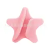 Suporte de Clipe Traseiro para Celular com Brilho Labial Estrela de Cinco Pontas Transfronteiriço Adesivo 3m Portátil Preguiçoso Silicone Suporte para Celular