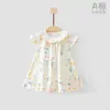 Saia Floral Vestido de Bebê Moda Menina Vestido Princesa Vestido de Verão para Bebê Verão Coreano Crianças Meninas Vestido de Primavera