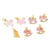 Cen Hecho a Mano DIY Accesorios de Joyería Año del Caballo Año Zodiacal del Caballo Colgante Pequeño Cuerda para Colgar Cuerda de Mano Pulsera de Cuerda Roja Colgante