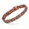 Pulseira Magnética Popular Transfronteiriça Europeia e Americana Moda Luxo Leve Liga de Trevo Diamante Pulseira Magnética de Linha Única Pulseira para Mulheres