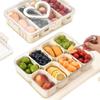 Nova Caixa de Armazenamento Fresca Selada para Geladeira Caixa Drenante de Congelamento de Frutas e Vegetais com Armazenamento Caixa de Oito Pontos Caixa Drenante