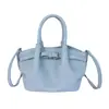 Moda Estilo Coreano Bolsa de Mão Feminina Pequena Tote Bag 2026 Nova Simples Bolsa Cesta Versátil de Ombro Transversal