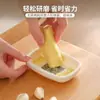 Molino para Pasta de Jengibre y Ajo, Molinillo Manual de Ajo y Jengibre para Cocina, Molinillo para Pasta de Jengibre, Placa Molinillo Manual para Picar y Exprimir Jengibre