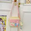 Bolsa Cuadrada Pequeña Linda Estilo Japonés para Mujer, Nueva Bolso Cruzado Texturizado de Moda 2026, Bolsita Dulce para Teléfono de Color Caramelo para Estudiantes